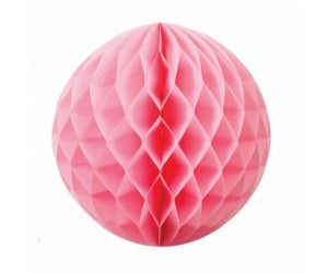 Classic Pink Honeycomb Ball 35 cm