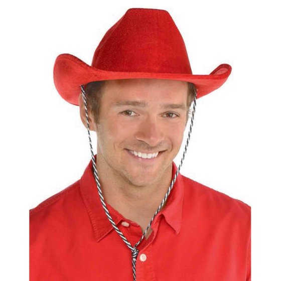 Red Cowboy Hat
