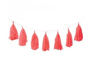 Coral Tassel Garland