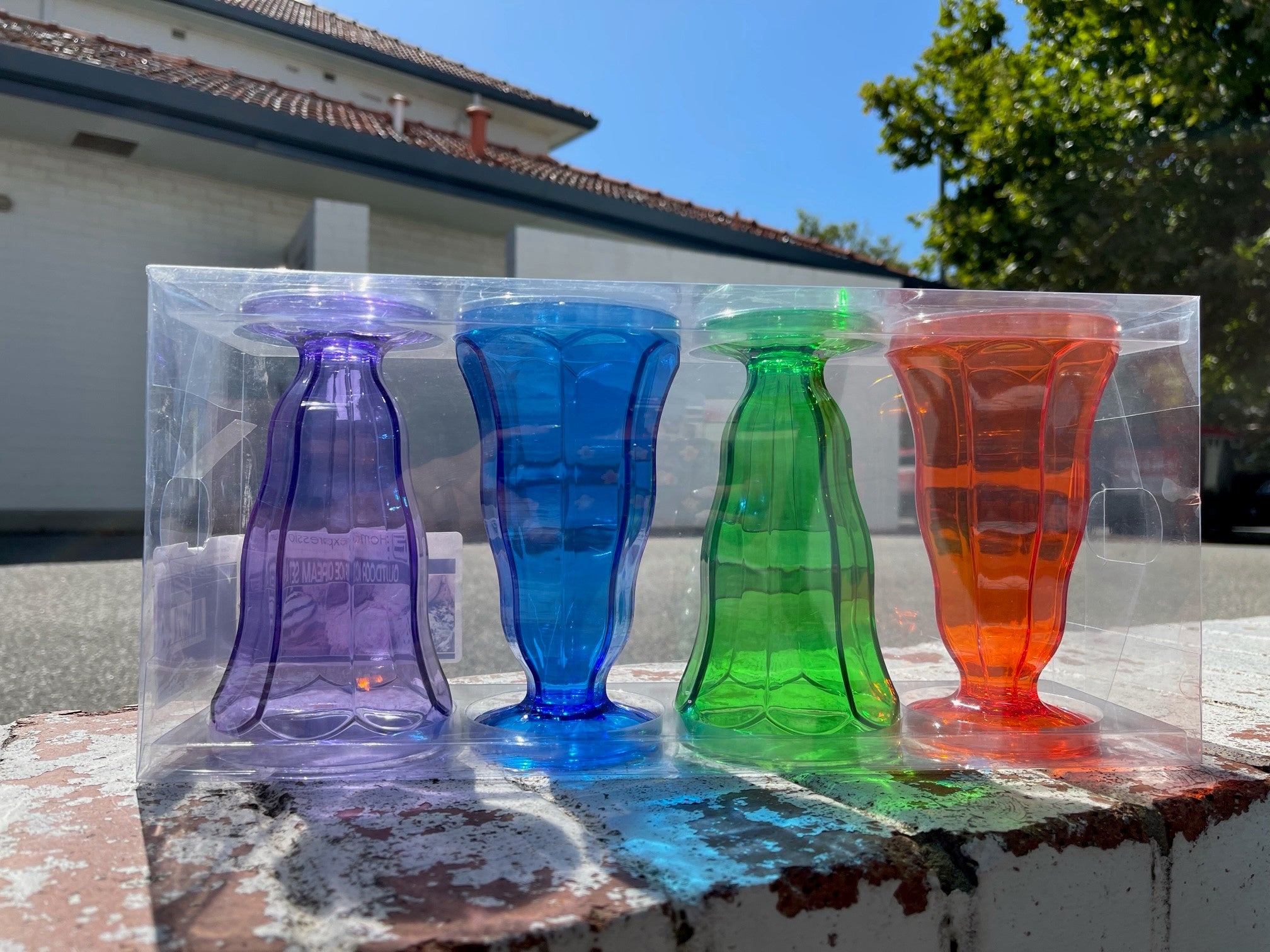 Outdoor Ice Cream Set Pk4