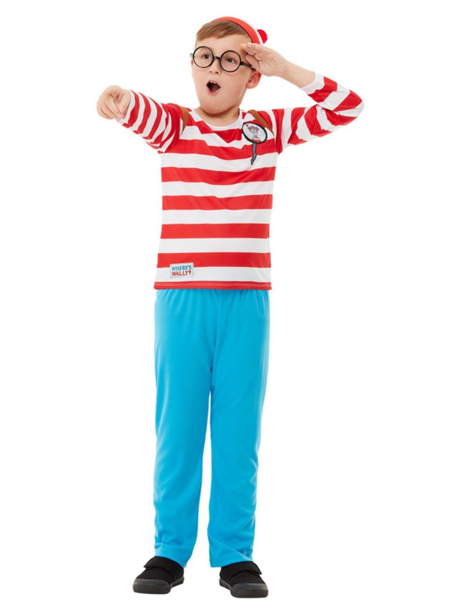 Where's Wally Kids Deluxe Costume