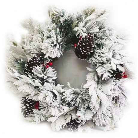 Snowy Bedford Wreath