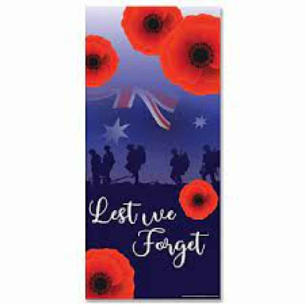 Anzac Poster - Lest We Forget