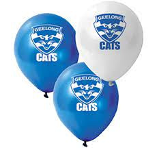 AFL Geelong Cats Balloons