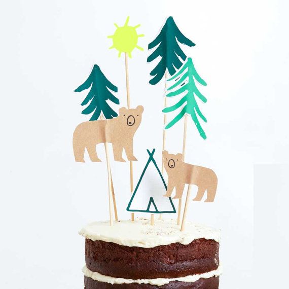 Meri Meri Let's Explore Cake Topper