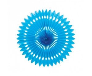 Electric Blue Hanging Fan 24 cm