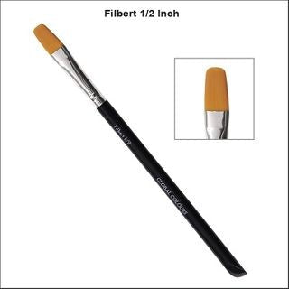 Global Filbert Round 1/2 Inch Special Effects Makeup Brush