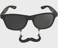 Glasses with Moustache