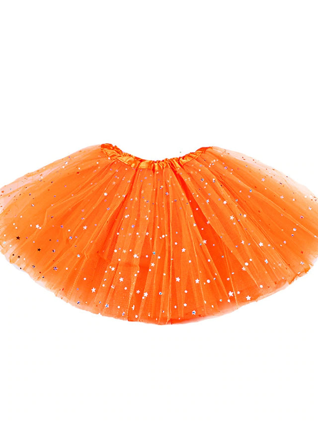 Orange 30cm Glitter Tutu