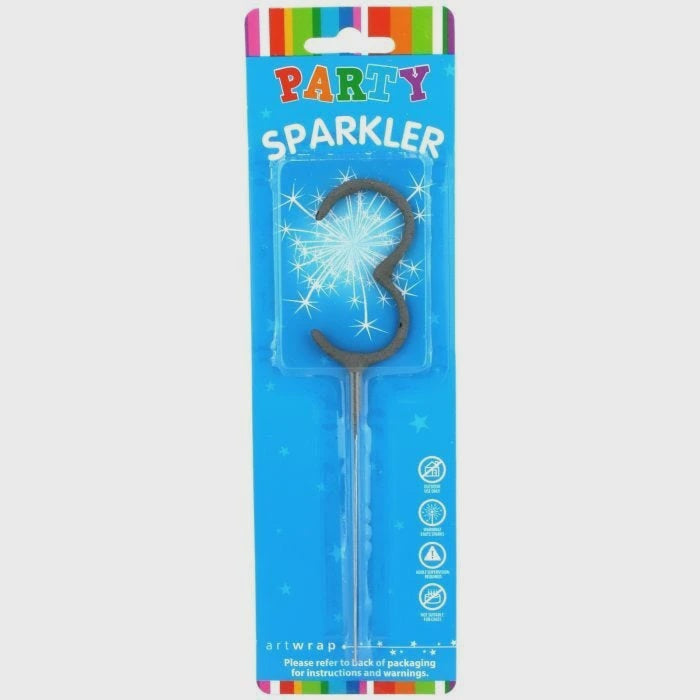 Number 3 Sparkler