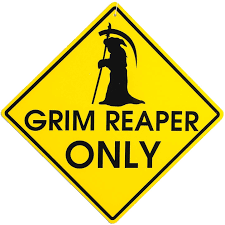 Warning Sign - Grim Reaper
