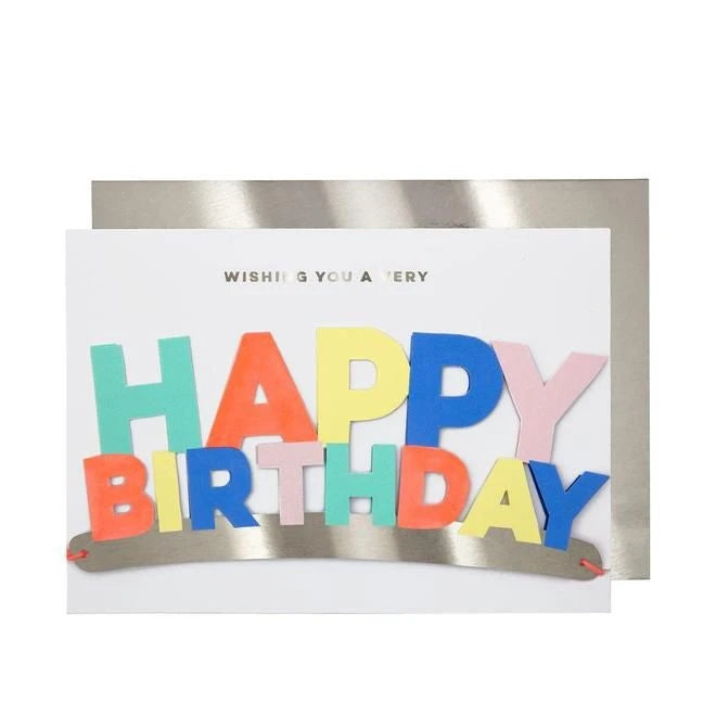 Meri Meri Happy Birthday Party Crowns