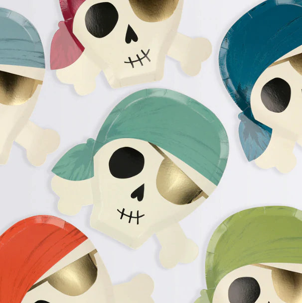 Meri Meri Pirate Plates 8 Pack