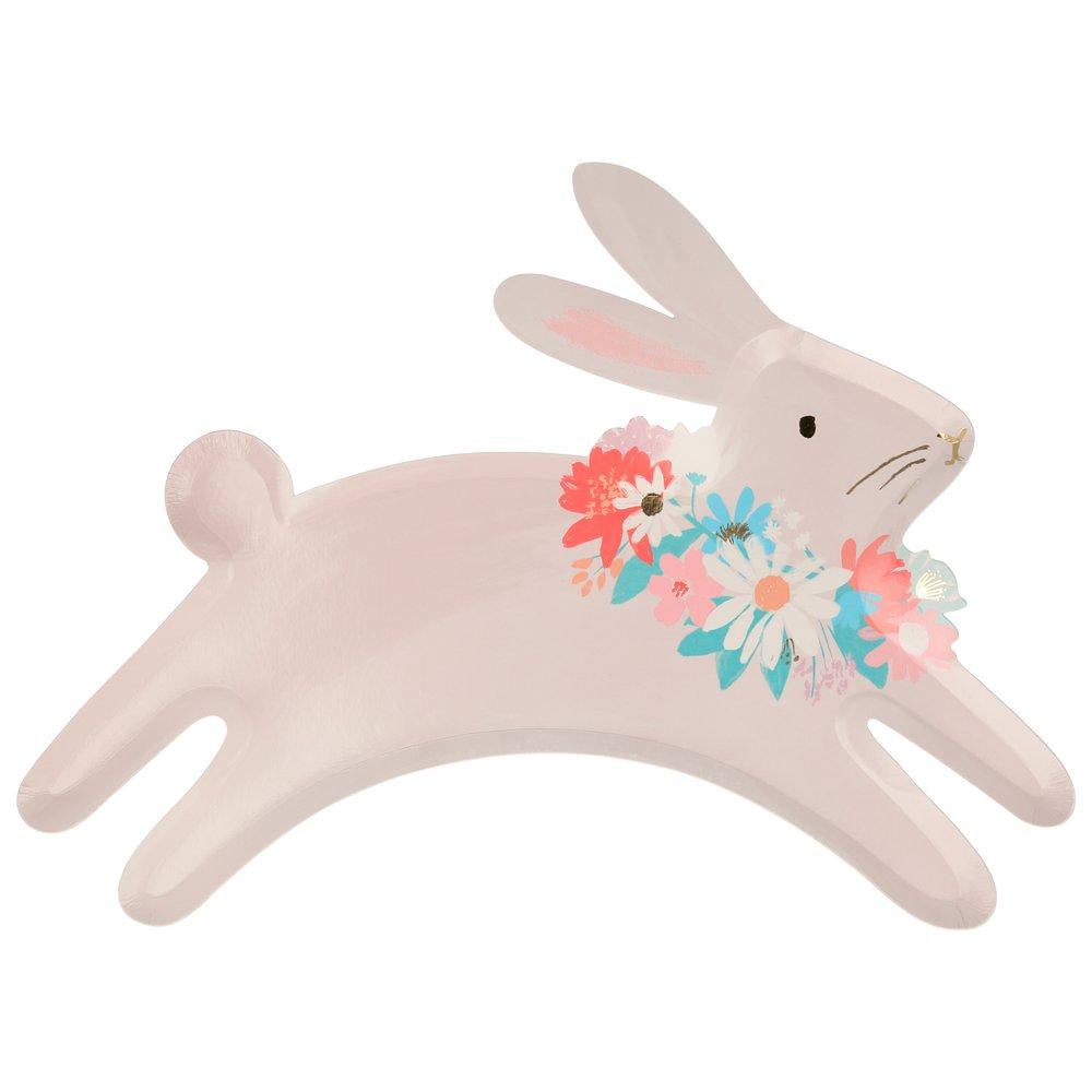 Meri Meri Spring Leaping Bunny Plates