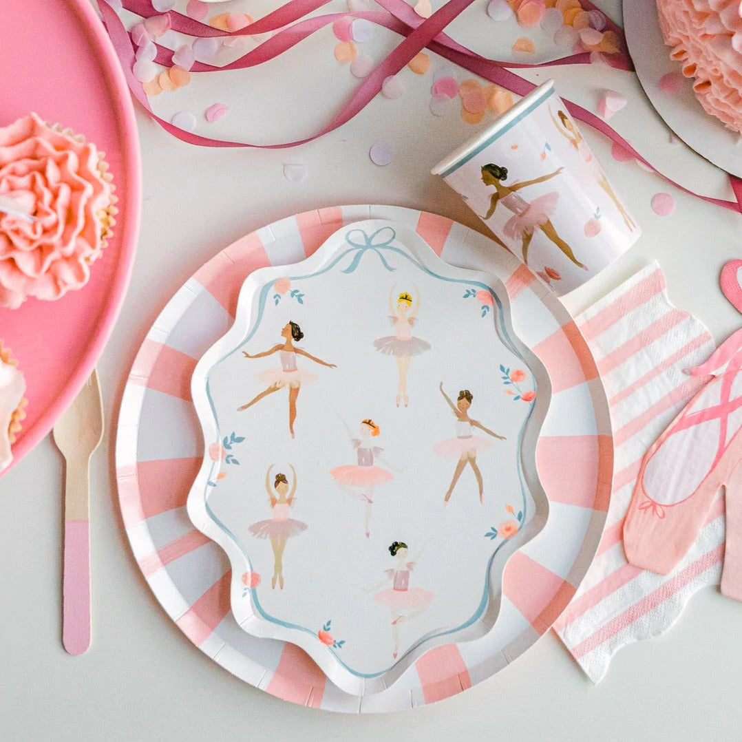 Meri Meri Ballerina Plates 8 pack