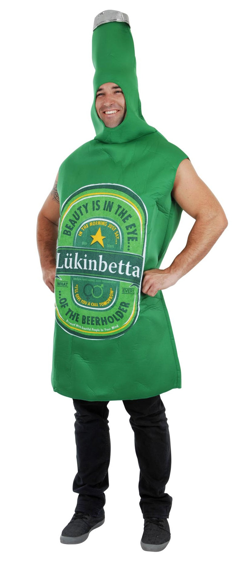 Adult Lukinbetta Green Beer Costume