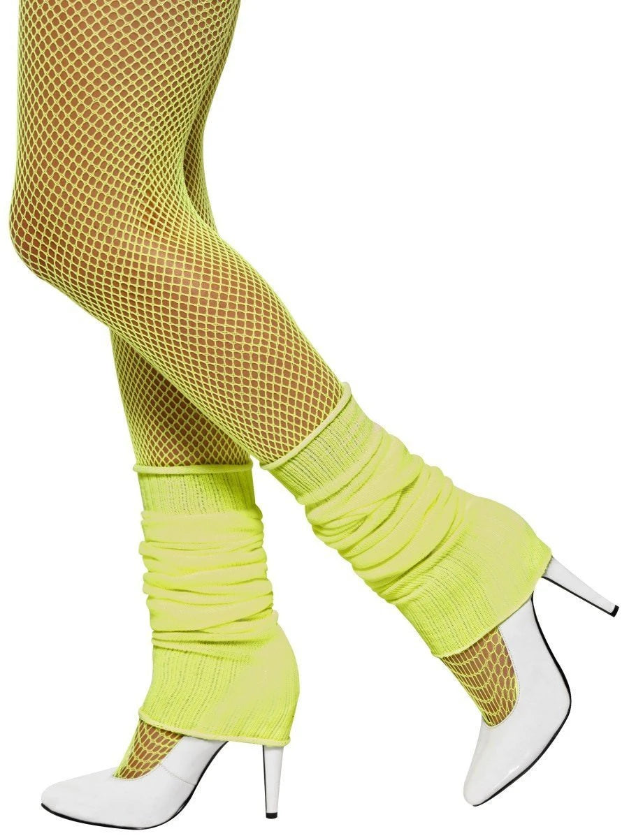 Neon Yellow Leg Warmers