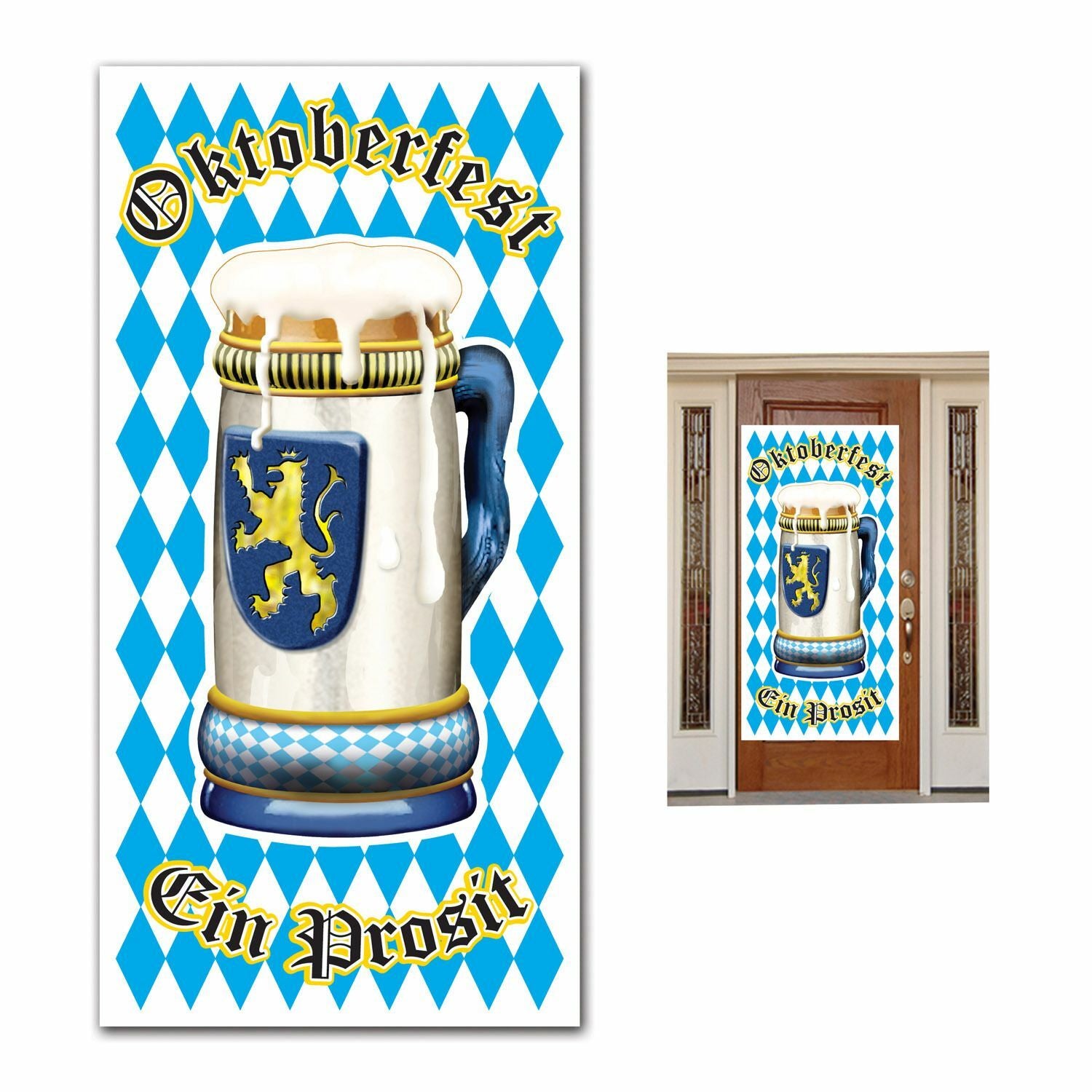 Oktoberfest Door Cover 30 inch x 5'