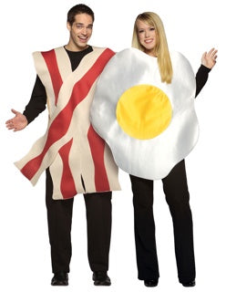 Bacon & Eggs Couple Costume