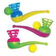 Pipe Blowing Ball Party Favours Pack of 3
