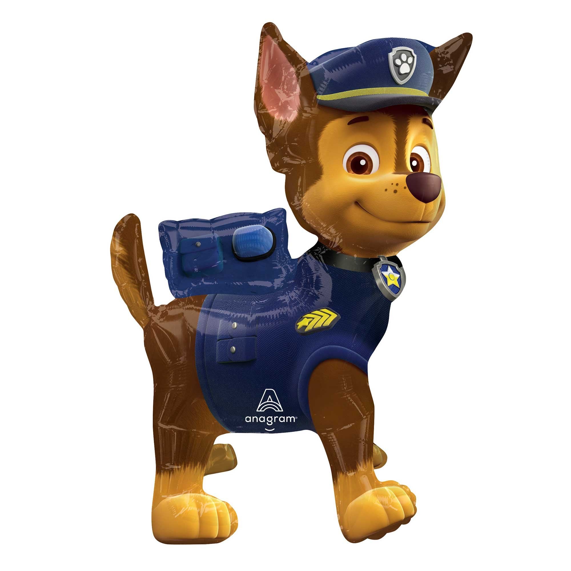 Decor Paw Patrol Chase Air Fill Foil Balloons