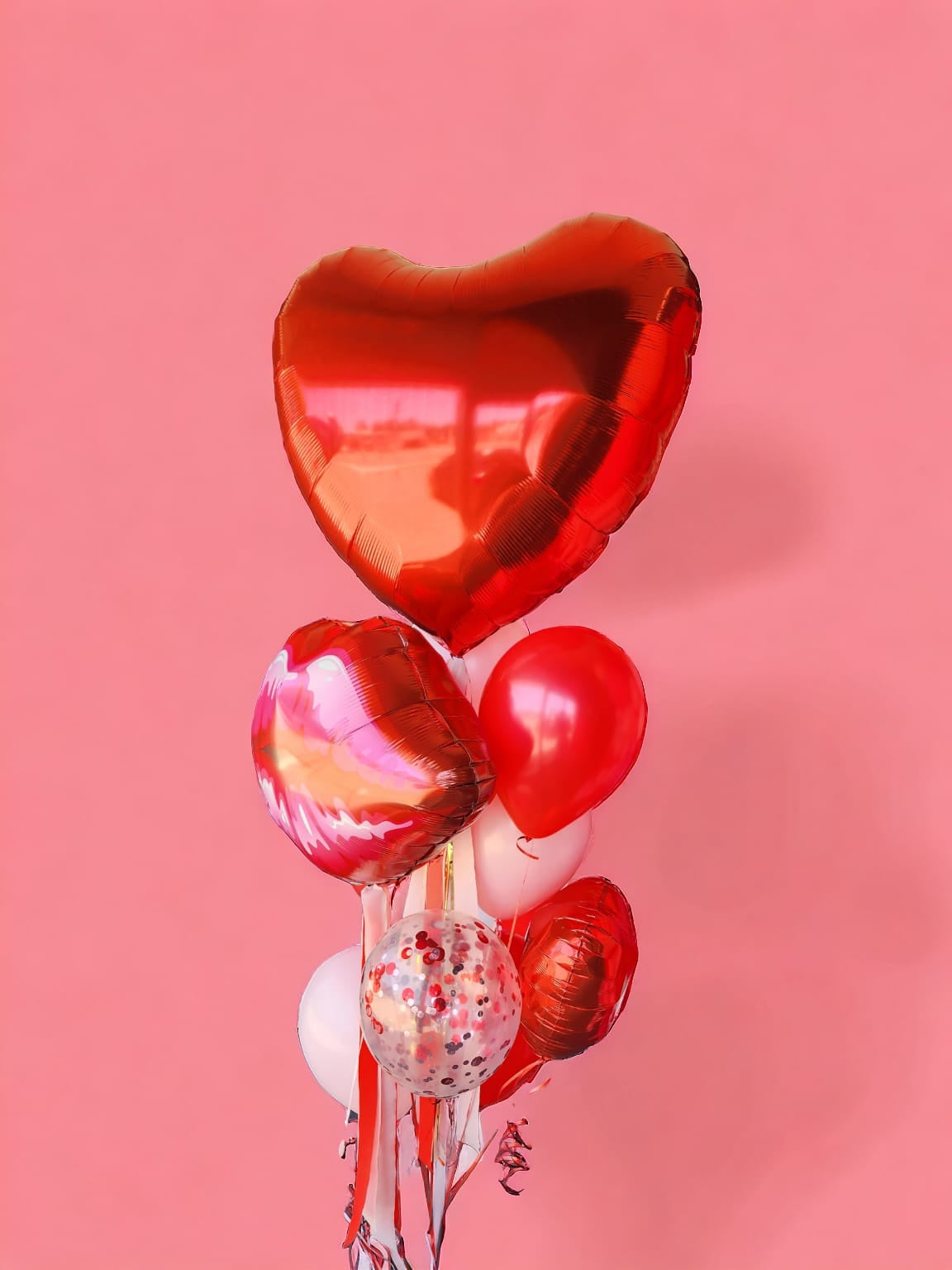 Love Me Forever Valentines Balloon Bouquet