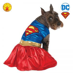 Supergirl Dog Costume