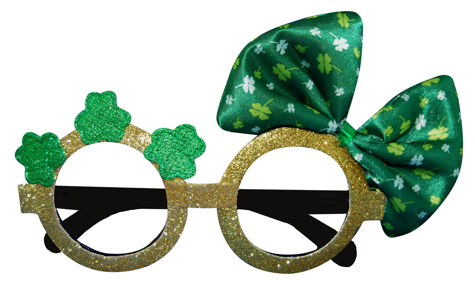 St Patricks Day Glasses with Cute Bow