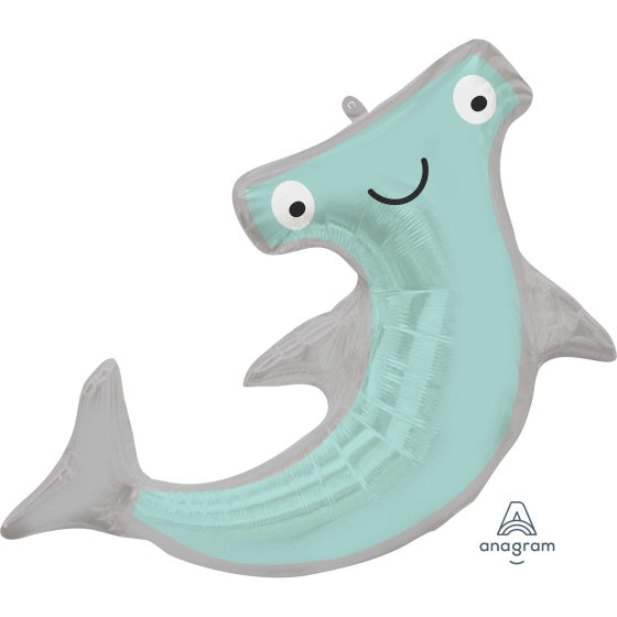 Hammerhead Shark SuperShape Foil Balloon