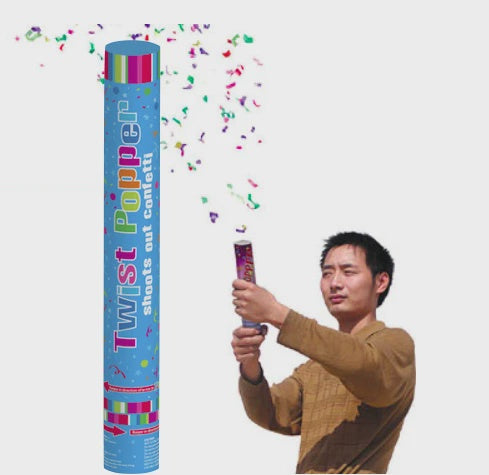 Confetti Filled Twist Popper