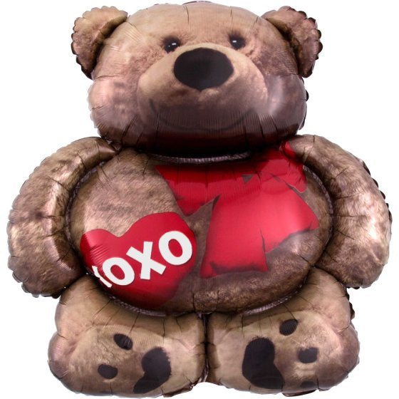 Cuddly Bear SuperShape Foil Balloon 69cm x 71cm