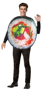 Get Real Sushi Roll Costume