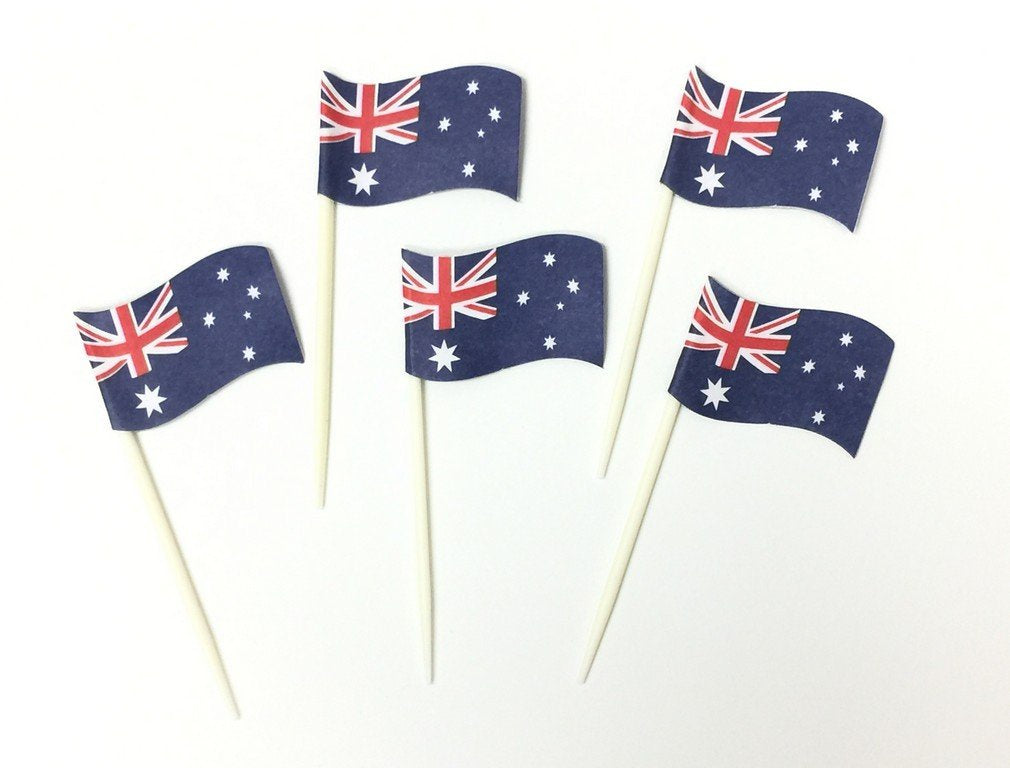 Australia Day Flag Toothpicks