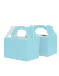 Pastel Blue Little Lunch Box - 10 Pack
