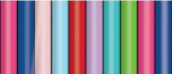 Solid Colour Gift Wrap Roll