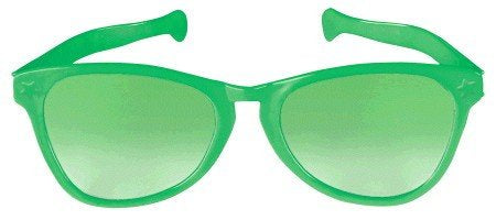 Green Jumbo Glasses