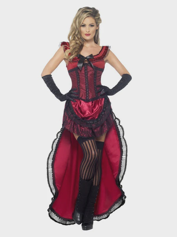 Western Authentic Brothel Babe Womens Costume