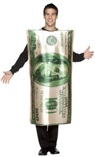100 Dollar American Bill Costume