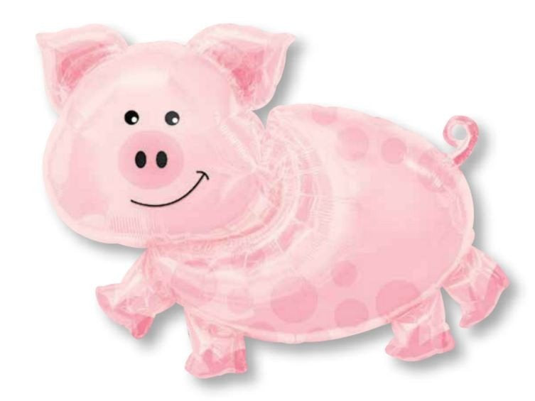 Pig Supershape Foil Balloon