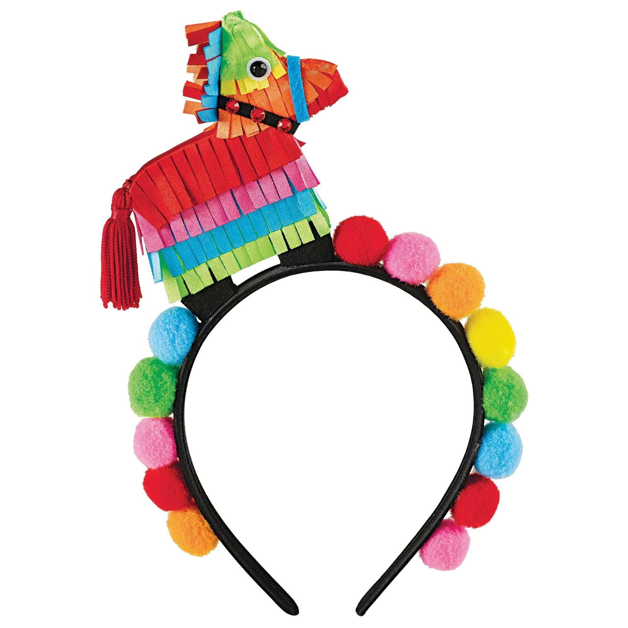 Pinata and Pom Pom Headband