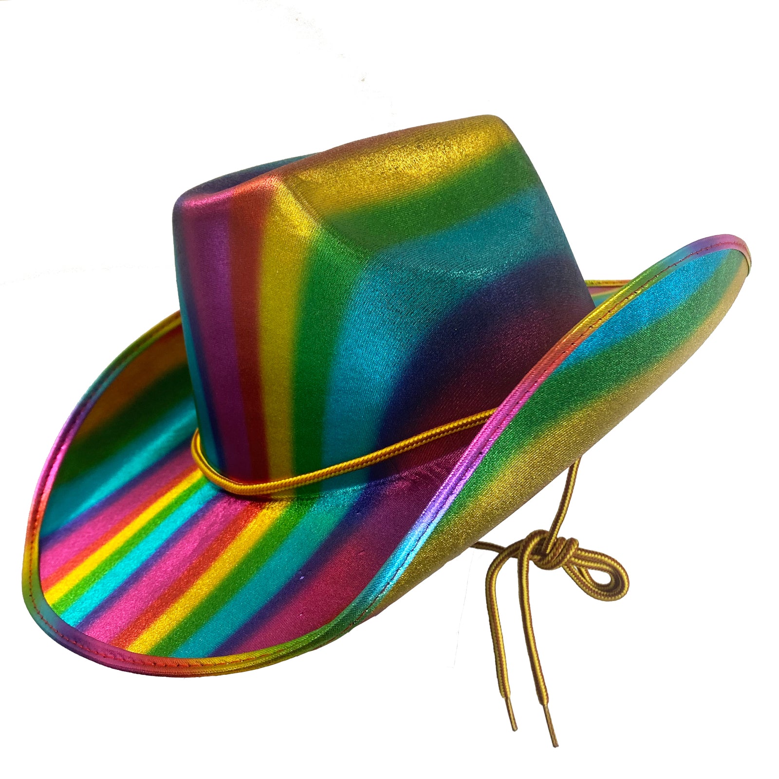 Rainbow Cowboy Hat