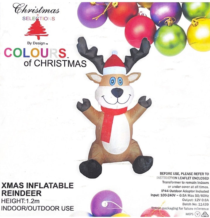 Christmas Inflatable Reindeer
