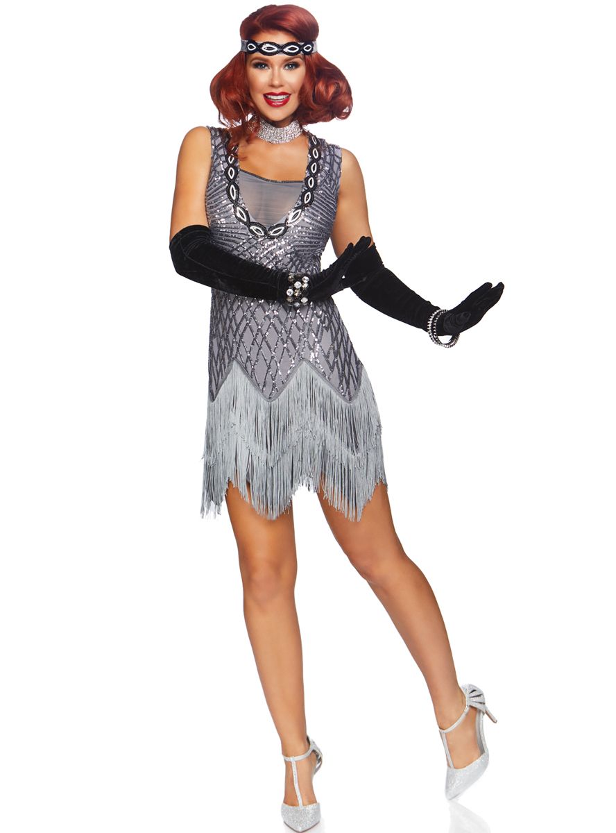 Roaring Roxy Flapper Womens Costume