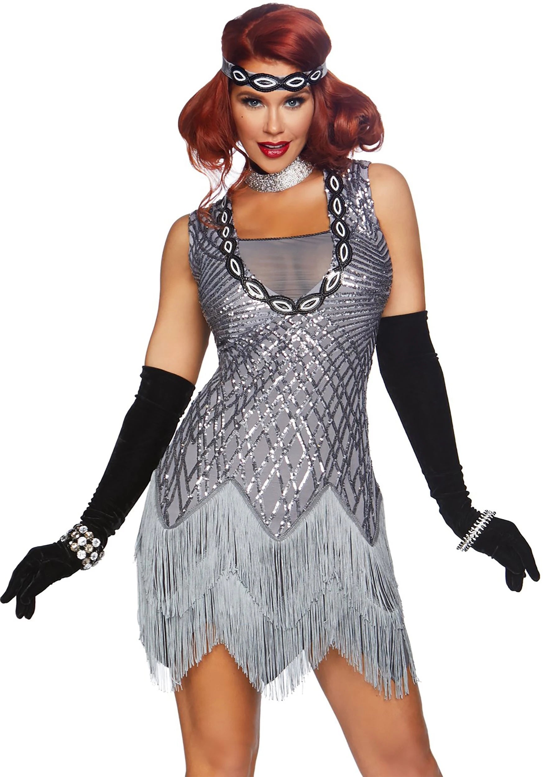 Roaring Roxy Flapper Womens Costume