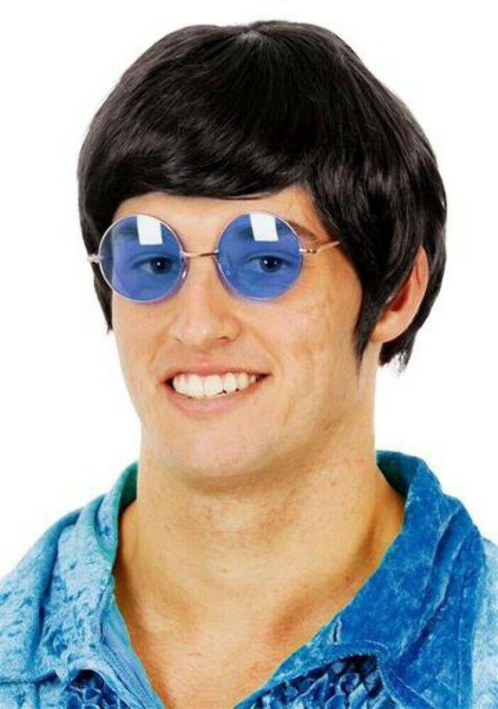 60s Mod Beatles Wig & Glasses Set