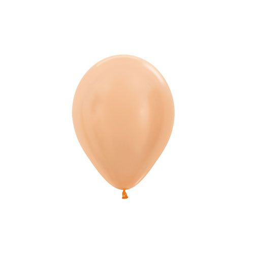 Satin Peach Blush 30cm Latex Balloons Pack of 100