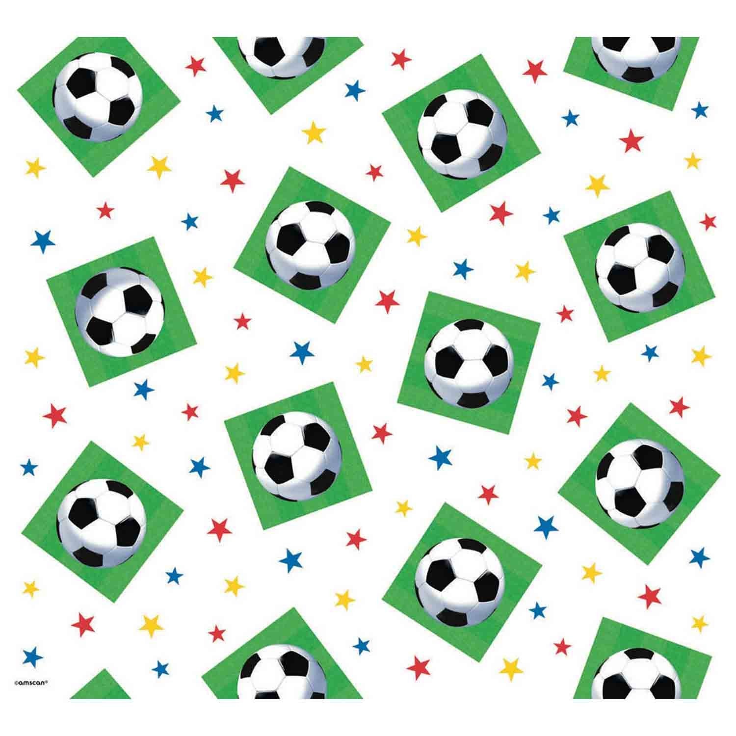 Soccer Plastic Tablecover
