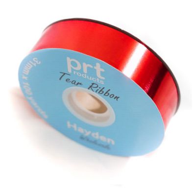 Metallic Red Tear Ribbon