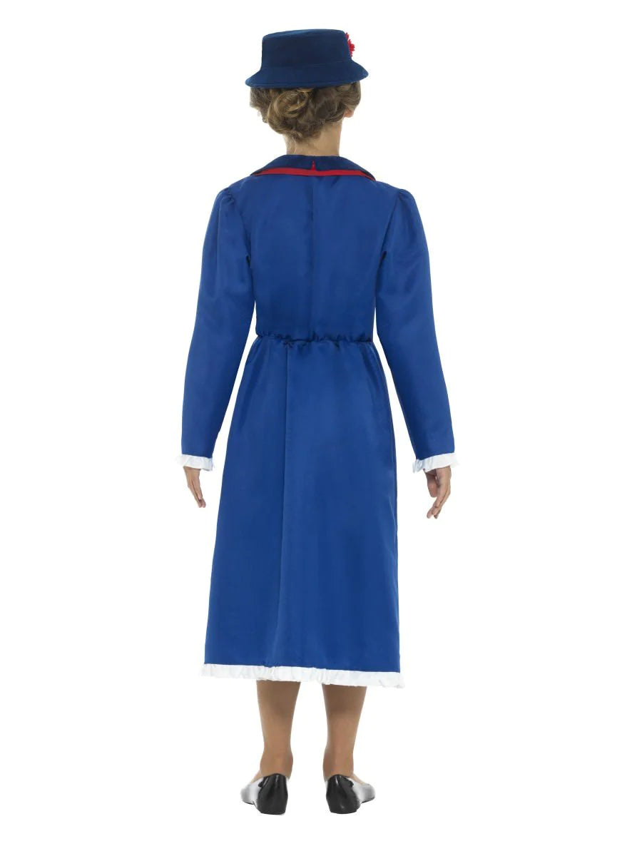 Girls Victorian Nanny Costume