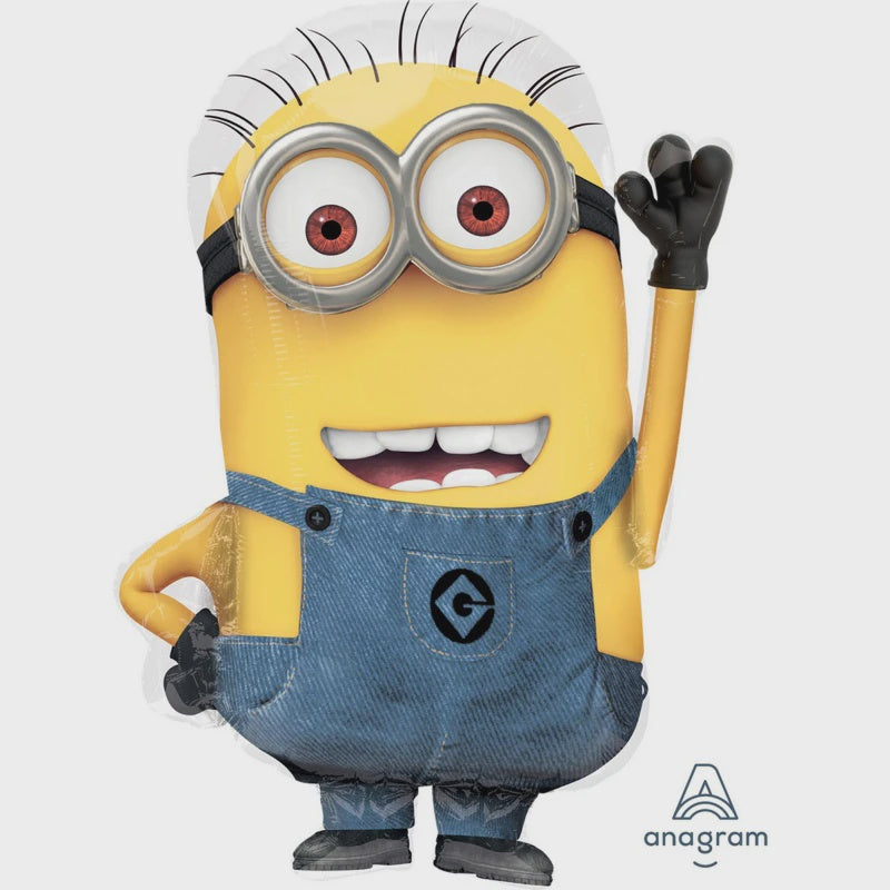 Waving Minion Supershape Foil Balloon